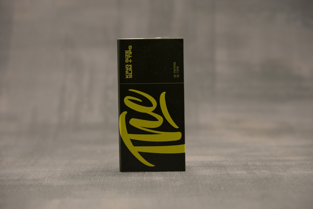 THC Papers King Size Slim + Tips White
