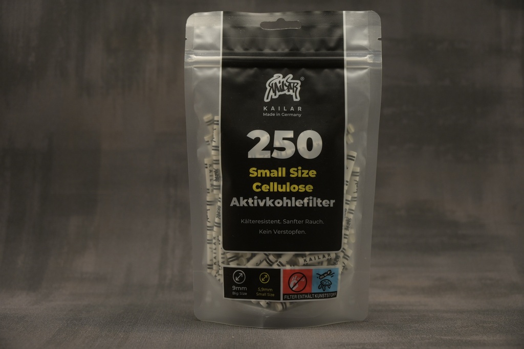 Kailar Aktivkohlefilter 5,9mm - 250er Pack
