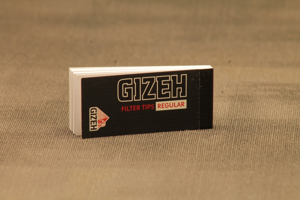 Gizeh Black Filter Tips Regular