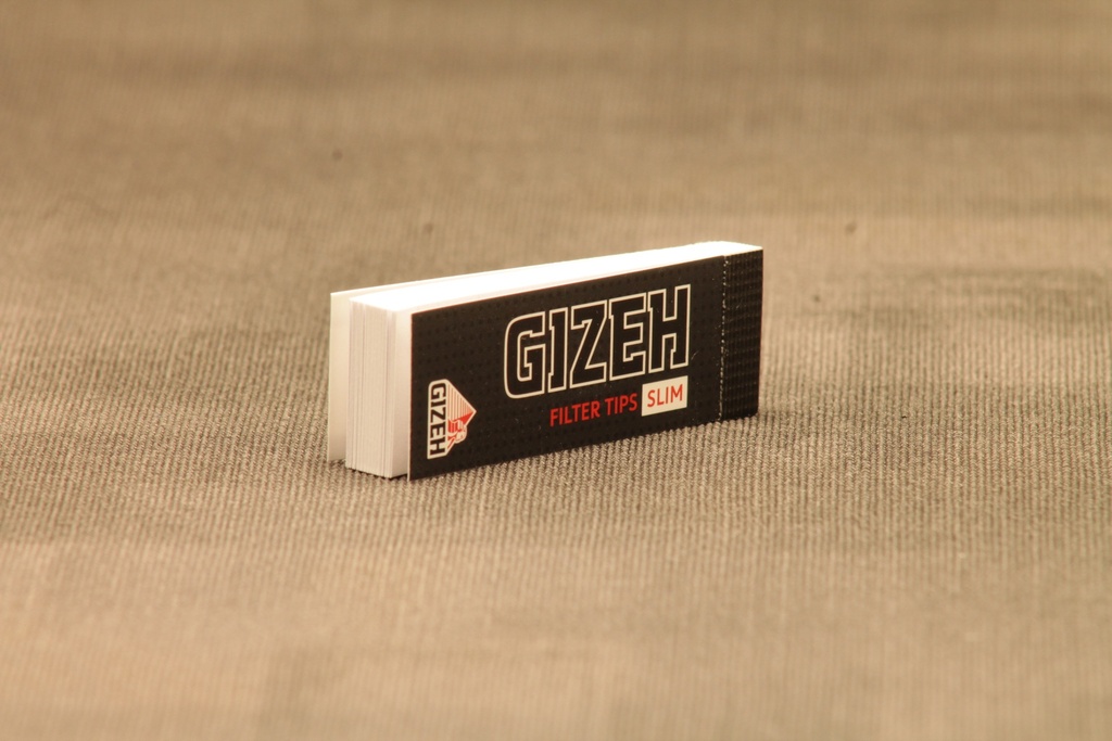 Gizeh Black Filter Tips Slim