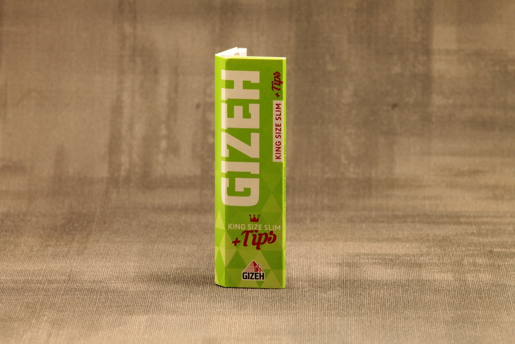 GIZEH SUPER FINE King Size Slim + Tips