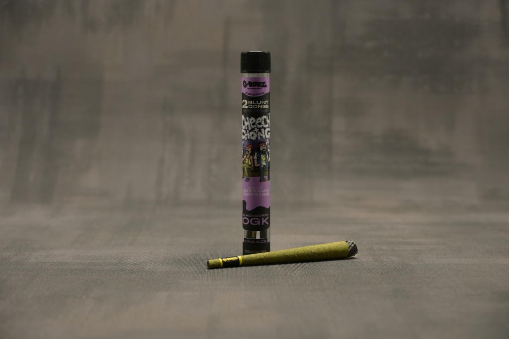 G-Rollz - Cheech&Chong - Terpene Infused Cones - Blackberry OGK