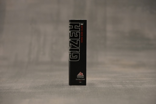 [P0000458] GIZEH BLACK King Size Slim