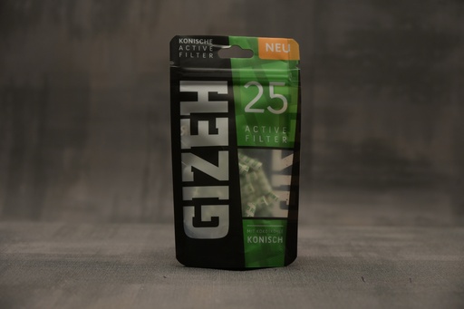 [P0000462] GIZEH konische Active Filter 25er